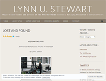 Tablet Screenshot of lynnustewart.wordpress.com