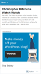 Mobile Screenshot of christopherhitchenswatchwatch.wordpress.com