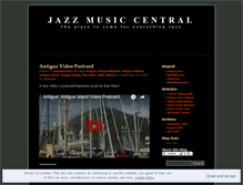 Tablet Screenshot of jazzmusiccentral.wordpress.com