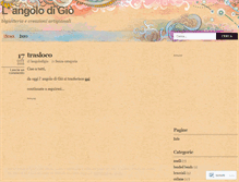 Tablet Screenshot of langolodigio.wordpress.com