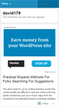 Mobile Screenshot of david179.wordpress.com