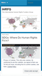 Mobile Screenshot of ihrfg.wordpress.com