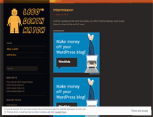 Tablet Screenshot of legodeathmatch.wordpress.com