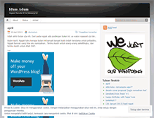 Tablet Screenshot of idumadum.wordpress.com
