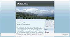 Desktop Screenshot of fancywriter.wordpress.com