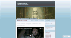 Desktop Screenshot of angellips.wordpress.com