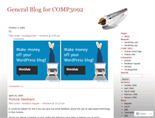 Tablet Screenshot of comp3092.wordpress.com