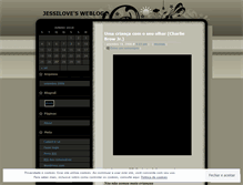 Tablet Screenshot of jessilove.wordpress.com
