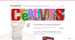 Desktop Screenshot of creativitis.wordpress.com