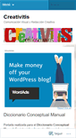 Mobile Screenshot of creativitis.wordpress.com