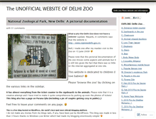 Tablet Screenshot of delhizoo.wordpress.com
