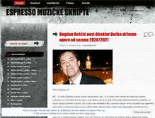 Tablet Screenshot of milanstojanovic.wordpress.com