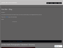 Tablet Screenshot of jordansmithphotographer.wordpress.com