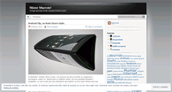 Desktop Screenshot of mistermuevete.wordpress.com