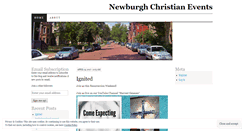 Desktop Screenshot of newburghchristianevents.wordpress.com