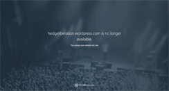 Desktop Screenshot of hedgeliberation.wordpress.com
