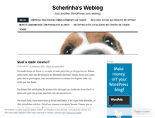 Tablet Screenshot of marischerinha.wordpress.com