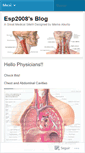 Mobile Screenshot of esp2008.wordpress.com