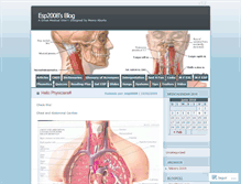 Tablet Screenshot of esp2008.wordpress.com