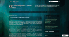 Desktop Screenshot of alejandrovc.wordpress.com