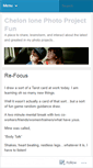Mobile Screenshot of chelonione.wordpress.com