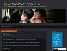 Tablet Screenshot of chelonione.wordpress.com