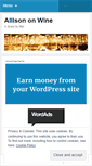 Mobile Screenshot of allisonvidug.wordpress.com