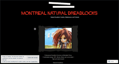 Desktop Screenshot of dreadlocksbygnomad.wordpress.com