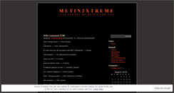 Desktop Screenshot of metin2xtreme.wordpress.com