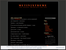 Tablet Screenshot of metin2xtreme.wordpress.com