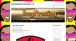 Desktop Screenshot of boypraning.wordpress.com