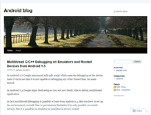Tablet Screenshot of mhandroid.wordpress.com
