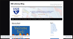 Desktop Screenshot of iseliteracy.wordpress.com