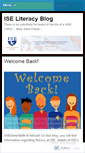 Mobile Screenshot of iseliteracy.wordpress.com