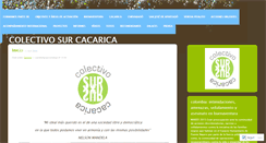 Desktop Screenshot of colectivosurcacarica.wordpress.com