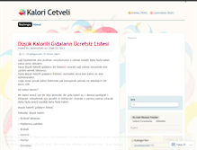Tablet Screenshot of kaloricetveli.wordpress.com