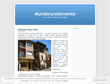 Tablet Screenshot of mundoruralenventa.wordpress.com