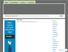 Tablet Screenshot of biketonature.wordpress.com