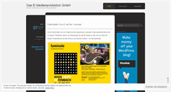Desktop Screenshot of eiernetz.wordpress.com
