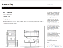 Tablet Screenshot of houseaday.wordpress.com