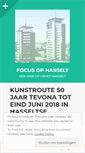 Mobile Screenshot of focusophasselt.wordpress.com