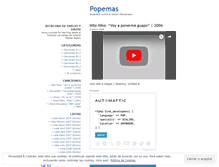 Tablet Screenshot of popemas.wordpress.com