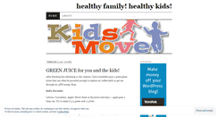 Desktop Screenshot of kidsmove.wordpress.com