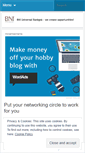 Mobile Screenshot of bniuniversal.wordpress.com