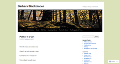 Desktop Screenshot of barbarablackcinder.wordpress.com