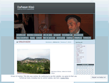 Tablet Screenshot of durhasankoyu.wordpress.com
