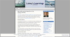 Desktop Screenshot of lukeytraining.wordpress.com