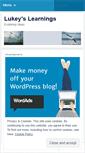 Mobile Screenshot of lukeytraining.wordpress.com