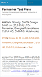 Mobile Screenshot of fernsehertestpreis.wordpress.com