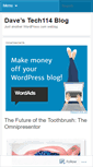 Mobile Screenshot of davetech114.wordpress.com